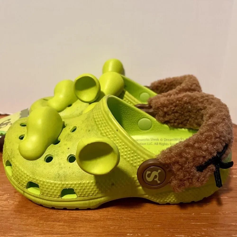Crocs‎ Classic Clog Dreamworks Shrek Kids Lime Punch C11 Rare Limited 209378-3TX